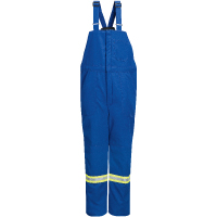 Salopettes isol&eacute;es de luxe r&eacute;sistantes aux flammes avec bandes r&eacute;fl&eacute;chissantes, Hommes, 3T-Grand, Bleu marine The Estey Group