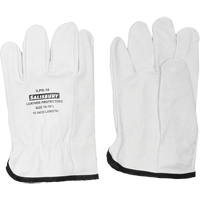 Salisbury  Leather Protector Gloves, Size 7, 10" L The Estey Group