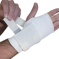 Ambidextrous Wrist Supports, Cotton/Elastic, Small The Estey Group