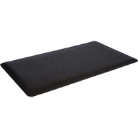 WD Deck Plate Mats, Diamond, 4' x 12' x 5/8", Black, Sponge The Estey Group