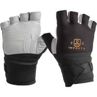 Anti-Vibration Gloves- Left, Size Small, Grain Leather Palm The Estey Group