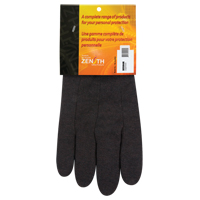 Gants de jersey, Grand, Brun, Non doubl&eacute;, Poignet en tricot The Estey Group