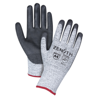 Gants &eacute;lastiques sans coutures r&eacute;sistants &agrave; la coupe, Taille Petit/7, Calibre 13, Rev&ecirc;tement Polyur&eacute;thane, Enveloppe en PEHP, ANSI/ISEA 105 niveau 4/EN 388 niveau 5 The Estey Group