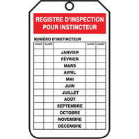 Safety Tags, Cardstock, 3-1/8" W x 5-7/8" H, French The Estey Group