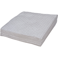 Feuilles absorbantes li&eacute;es de premi&egrave;re qualit&eacute;, Huile seulement, 15" x 17", 8 gal. d'absorption The Estey Group