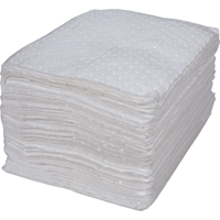 Feuilles absorbantes li&eacute;es de premi&egrave;re qualit&eacute;, Huile seulement, 15" x 17", 15 gal. d'absorption The Estey Group