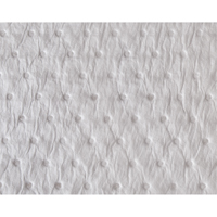 Feuilles absorbantes en fibres fines de premi&egrave;re qualit&eacute;, Huile seulement, 15" x 17", 25 gal. d'absorption The Estey Group