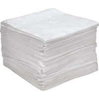Premium Anti Static Sorbent Pads, Oil Only, 15" x 18", 25 gal. Absorbancy The Estey Group