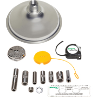 Axion Advantage&reg; Shower & Eye/Face Wash Upgrade Kit with Stainless Steel Eye/Face Wash Head & Showerhead The Estey Group