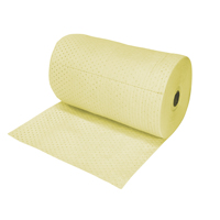Industrial-Grade Fine Fibre Sorbent Rolls, Heavyweight, 150' L x 30" W, 70 gal. Absorbancy The Estey Group