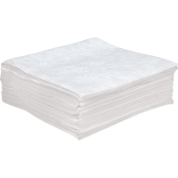 Feuilles absorbantes antistatiques de premi&egrave;re qualit&eacute;, Huile seulement, 30" x 30", 55 gal. d'absorption The Estey Group