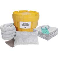 Trousse de lutte contre les d&eacute;versements de premi&egrave;re qualit&eacute;, Huile seulement, Overpack/Baril de r&eacute;cup&eacute;ration, Absorbance de 20 gal. US The Estey Group