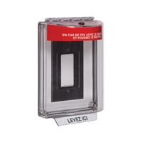 Universal Stopper&reg; Fire Alarm Covers, Enclosed flush back b The Estey Group