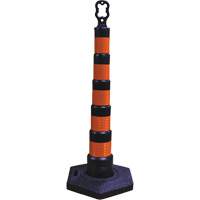 Grip N Go Trim Line Channelizers, 49" High, Black The Estey Group