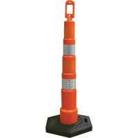 Grip N Go Trim Line Channelizers, 49" High, Orange The Estey Group