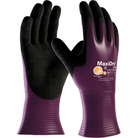 ATG MaxiDry&reg; 56-426 Gloves, 7/Small, Nitrile Coating, 15 Gauge, Nylon Shell The Estey Group