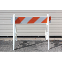 Barricades, A-Frame, 48" L x 40" H, Orange/White The Estey Group