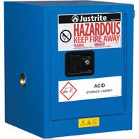 Sure-Grip&reg; Ex Hazardous Material Countertop Safety Cabinets, 4 gal., 17" x 22" x 17" The Estey Group