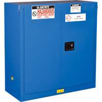 ChemCor&reg; Lined Hazardous Material Safety Cabinets, 30 gal., 43" x 44" x 18" The Estey Group