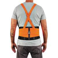 Ceinture de support dorsal haute visibilit&eacute; en &eacute;lasthanne ProFlex 100HV, &eacute;lastique, T-petit The Estey Group