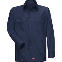 Chemise &agrave; manches longues en tissu ind&eacute;chirable, Hommes, 3T-Grand, Bleu marin The Estey Group