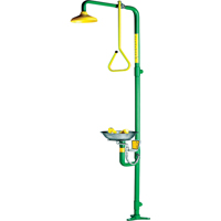 Safe-T-Zone&reg; Aerated Combination Shower & Eye Wash The Estey Group