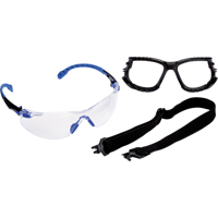 Lunettes de s&eacute;curit&eacute; Solus avec ensemble de lentilles Scotchgard, Lentille Transparent, Antibu&eacute;e, R&eacute;pond ou surpasse la norme CSA Z94.3 The Estey Group