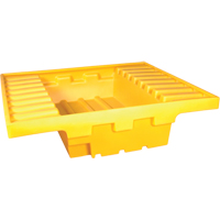 Ultra-Rack Sump&reg;, 51.5" L x 51.5" W x 12" H, 66 US gal. Capacity The Estey Group