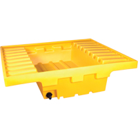 Ultra-Rack Sump&reg;, 51.5" L x 51.5" W x 12" H, 66 US gal. Capacity The Estey Group