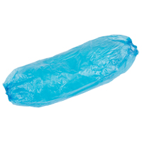 Disposable Sleeves, 18" long, Polyethylene, Blue The Estey Group