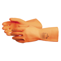 408 Heavyweight Gloves, Size Small/7, 13" L, Latex, Flock-Lined Inner Lining, 30-mil The Estey Group