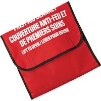 Couverture anti-feu avec sac de nylon Dynamic, Laine, 60" lo x 71" la The Estey Group