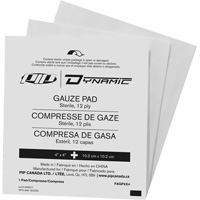 Gaze Dynamic, Tampon, 4" lo x 4" la, St&eacute;rile, Dispositif m&eacute;dical Classe 1 The Estey Group