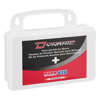 Trousse de premiers soins personnelle pour brûlures Dynamic, Boîte en plastique de 10 unit&eacute;s, Classe 2 The Estey Group