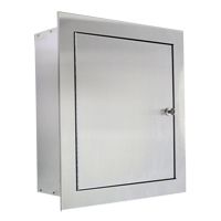 Recessed Stainless Steel Valve Cabinet The Estey Group