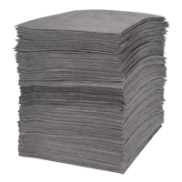 Feuilles absorbantes souffl&eacute;es de premi&egrave;re qualit&eacute;, Universel, 15" x 18", 30 gal. d'absorption The Estey Group