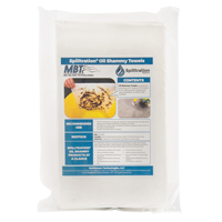 Chiffons pour l'huile Spilltration, Huile seulement, 16" x 10", 29 gal. d'absorption The Estey Group