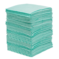 Premium Bonded Sorbent Pads, Hazmat, 15" x 18", 30 gal. Absorbancy The Estey Group