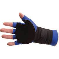 Anti-Impact Glove with Wrist Support, Size Small, Split Leather Palm The Estey Group