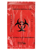 Sacs pour d&eacute;chets dangereux Dynamic, Biorisque, 9" lo x 6" la, 2,0 mils The Estey Group