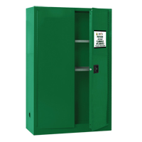 Pesticide Storage Cabinet, 45 gal., 65" H x 43" W x 18" D The Estey Group