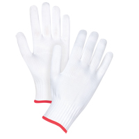 Gants tricot&eacute;s sans couture, Polyester, Calibre 10, Petit The Estey Group