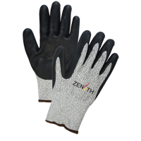 Cold Weather Seamless Stretch Cut-Resistant Gloves, Size Small/7, 13 Gauge, Foam Nitrile Coated, HPPE Shell, ASTM ANSI Level A4 The Estey Group