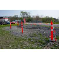 Premium Delineator Post, 42" H, Orange The Estey Group