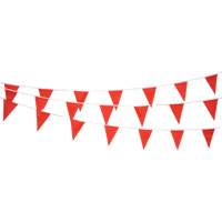 Cordon de fanions, 60' lo, Rouge The Estey Group