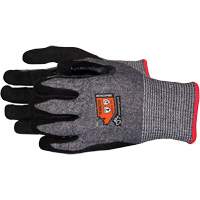 Composite-Knit Cut-Resistant Gloves, Size 6/X-Small, 13 Gauge, Foam Nitrile Coated, Stainless Steel/HPPE/TenActiv Shell, ASTM ANSI Level A7 The Estey Group
