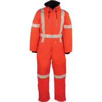 Reflective Insulated Coveralls, Small, Orange The Estey Group
