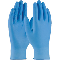 Disposable Gloves, Small, Nitrile, 4-mil, Powder-Free, Blue The Estey Group