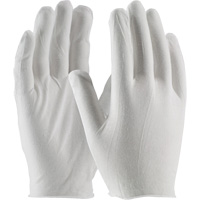 Gants d'inspection, Coton, Poignet Non ourl&eacute;, Taille unique The Estey Group