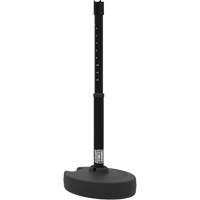 PLUS Barrier Post Set Receiver, 42" High, Black The Estey Group